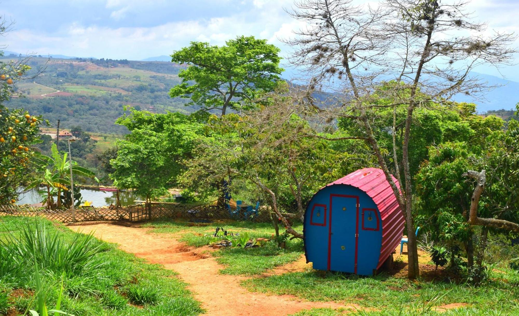 La Pacha Hostel Barichara Oda fotoğraf